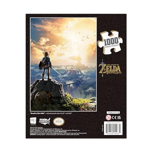 ZELDA PZ005-689 Breath of the Wild 1000-Piece Jigsaw Puzzle 4
