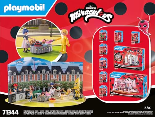 Playmobil 71344 Advent Calendar: Miraculous - Picnic in Paris - 72-Piece Playset for Ages 4+ 13