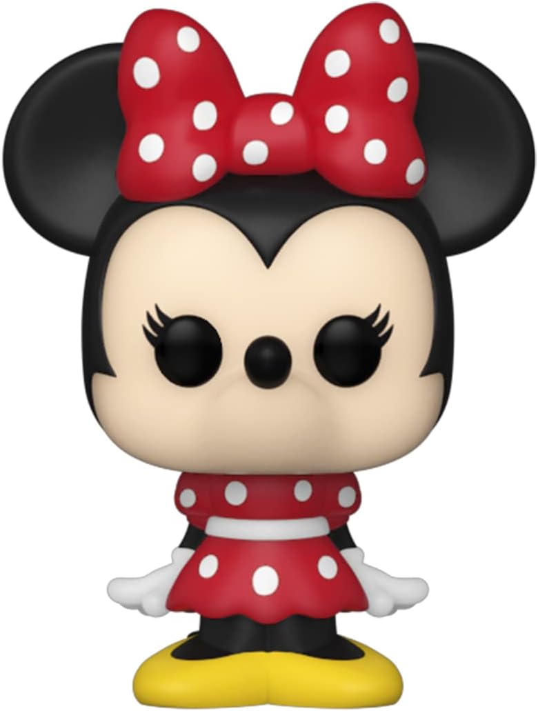 Funko Bitty POP! Disney - Minnie Mouse (Red Dress), Daisy Duck, Donald Duck & Mystery Figure Vinyl Set 12