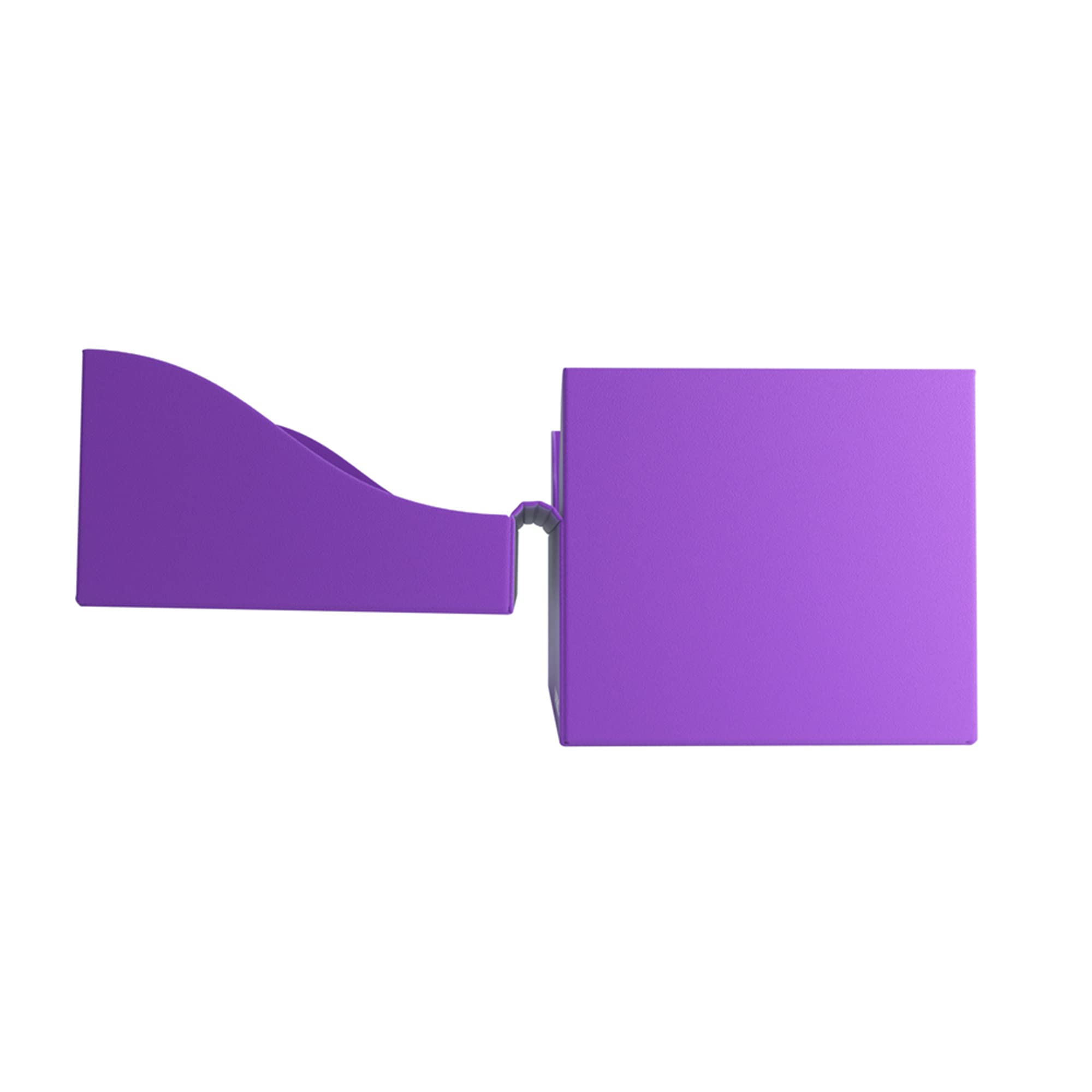 Gamegenic Side Holder 100+ XL Card Box - Purple | Holds 100 Double-Sleeved Cards | Portable 6