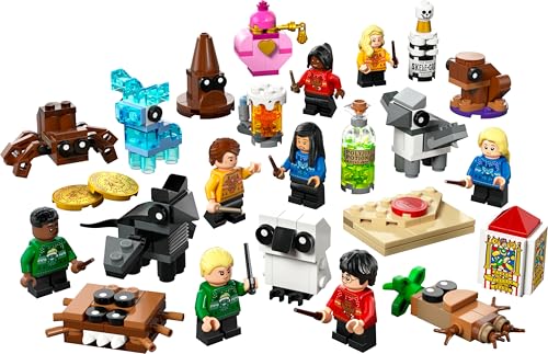 LEGO Harry Potter Advent Calendar 2025 - 278-Piece Building Set with 8 Minifigures & 6 Creatures for 7+ 9