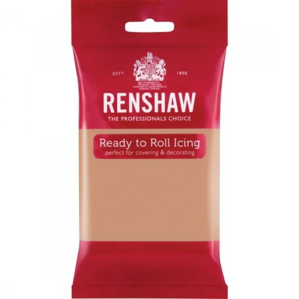 Renshaw Peach Blush Ready to Roll Fondant Icing - 250g 1