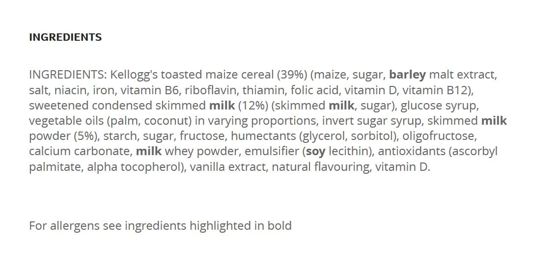 Kellogg's Frosties Cereal and Milk Bars Box, 6 x 25g - Toasted Maize Snack with Milky Layer