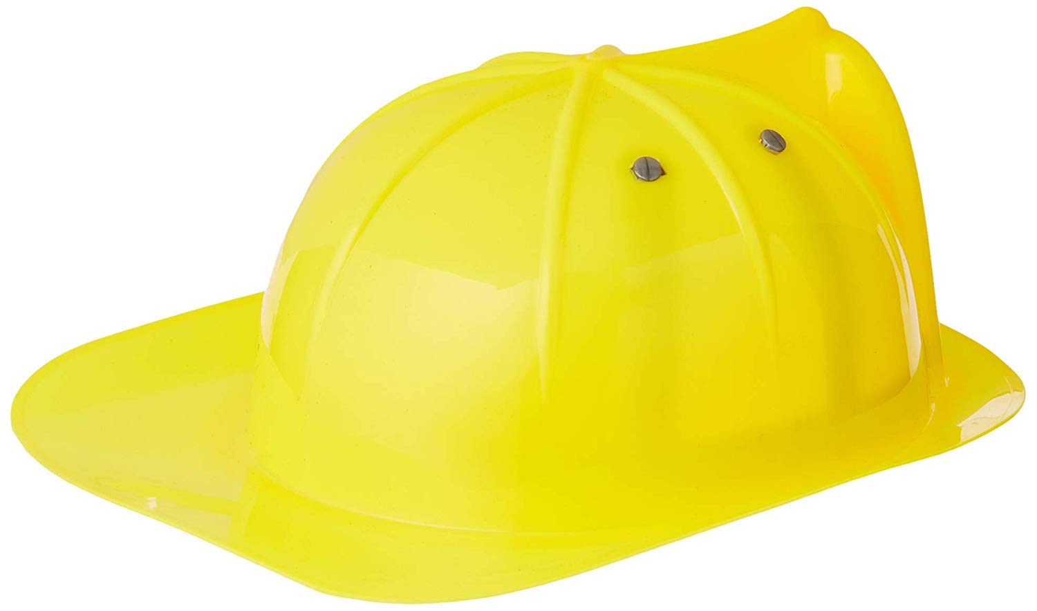 Peterkin Fire Chief Rescue Helmet - Adjustable Fit, Yellow Plastic | Ages 3+
