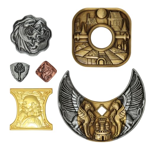 Fanattik Dungeons & Dragons Waterdeep Replica Coin Set Collectible (HAS-DUN07)