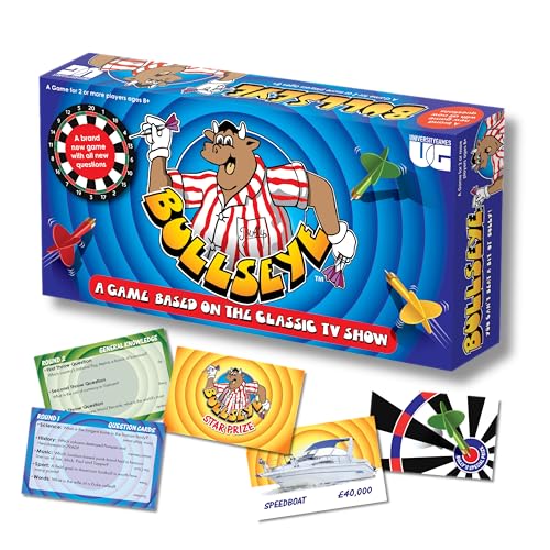 University Games Bullseye Board Game with Magnetic Darts 8