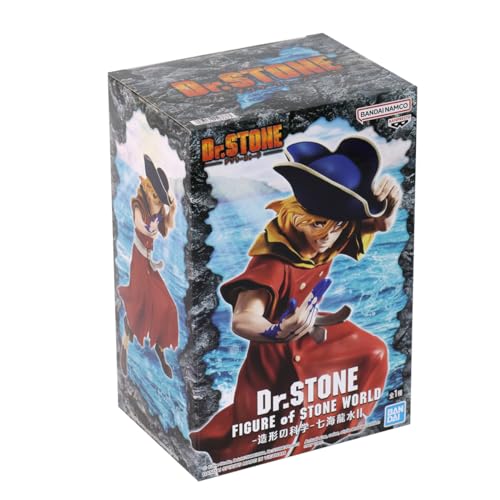 Banpresto Dr. Stone Figure of Stone World - Ryusui Nanami II Statue (BP19787)