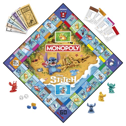 Monopoly Disney Stitch Edition Board Game - English Version 11