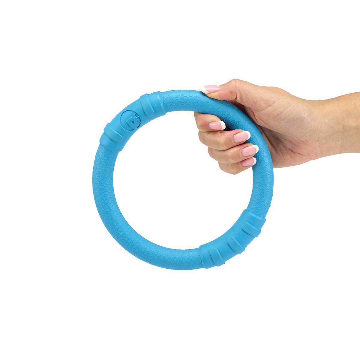 Petface Large Rubber Ring Dog Chew Toy - Durable Natural Rubber | Waterproof for Fetch