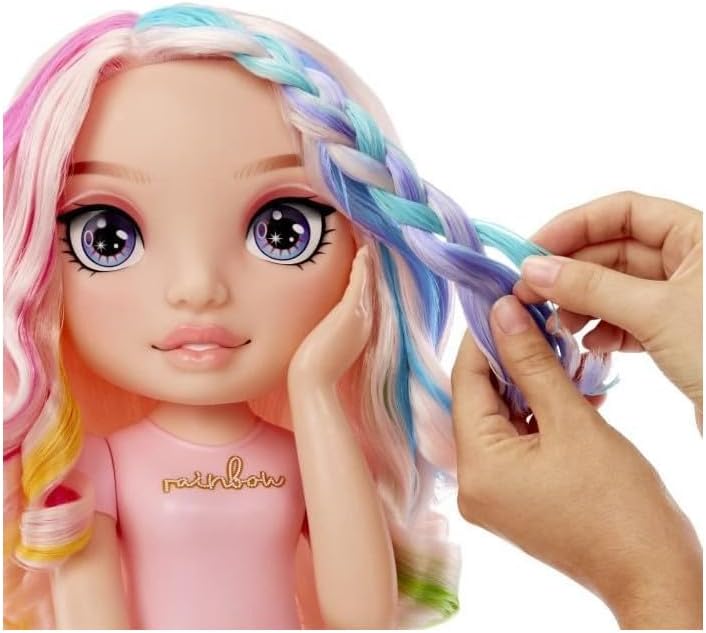 Rainbow High Styling Head - 33 cm Bella 4-in-1 Playset with Washable Hair & Nail Polish 3