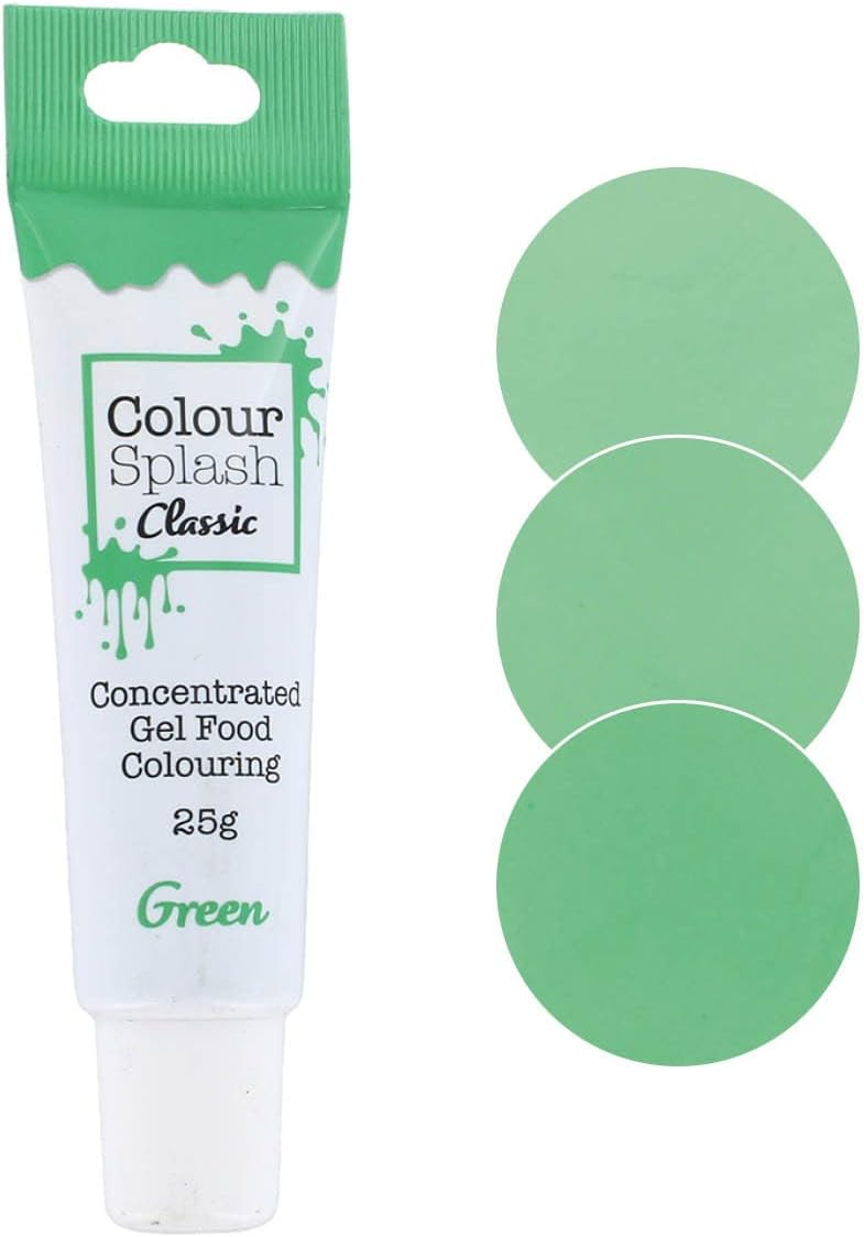 Colour Splash - Food Colouring Gel Green | Highly Concentrated Baking Gel for Icings, Sugarpaste & Cake Mixes