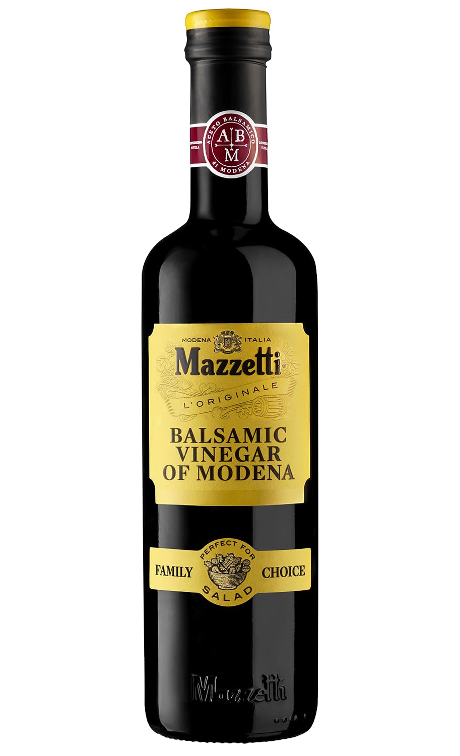 Mazzetti Yellow Label Core 2 Leaf Balsamic Vinegar of Modena 500ml