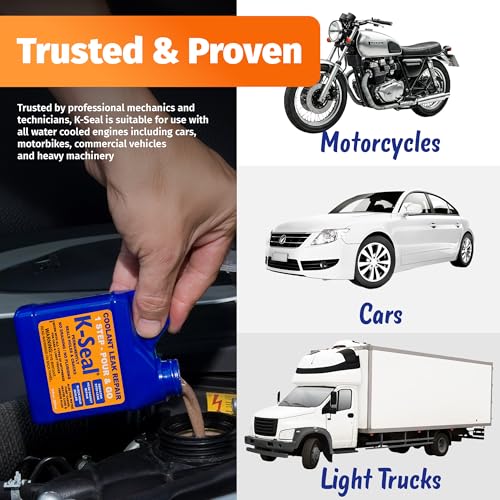 K-Seal Coolant Leak Repair - Fast & Permanent Engine Fix for Vehicle Maintenance (ST5501) 6