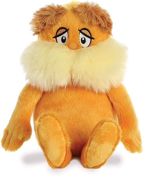 The Lorax 7.5In Soft Toy - Official Dr. Seuss Plush for Toddlers & Kids 4