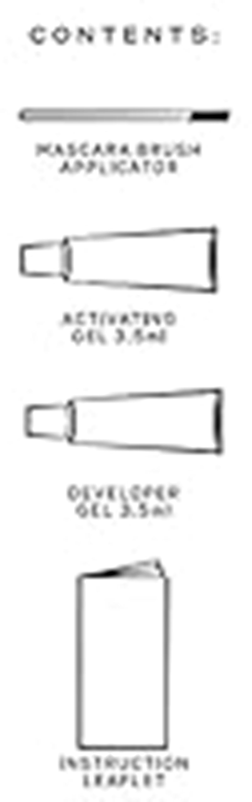 Eylure - DYBROW Eyebrow Dye Kit (Dark Brown) 8