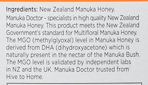 Manuka Doctor - 15+ Manuka Honey with Aloe Vera 500g (40 MGO) 6
