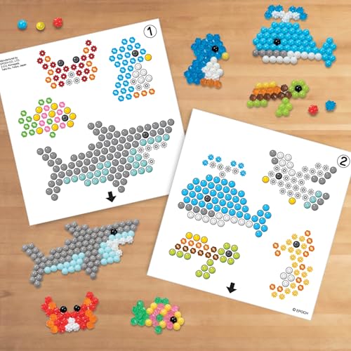 Aquabeads Ocean Life Pack - 600+ Bead Art Craft Set for Kids 4+ 7