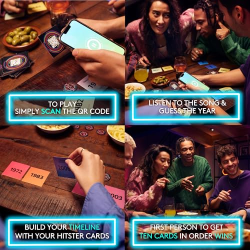 Hitster Summer Party - The Music Party Board, Card & Quiz Game for Adults 7