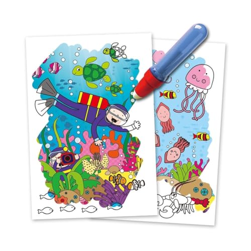 Galt Water Magic - Under the Sea Reusable Colouring Book for Kids 3+ 7