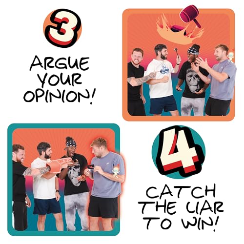 The Sidemen TOO FAR Card Game - Morally Outrageous Party Game 7