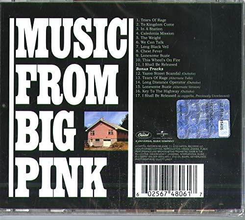 Music From Big Pink (1968) - Audio CD 50th Anniversary Special Edition (Region Free)