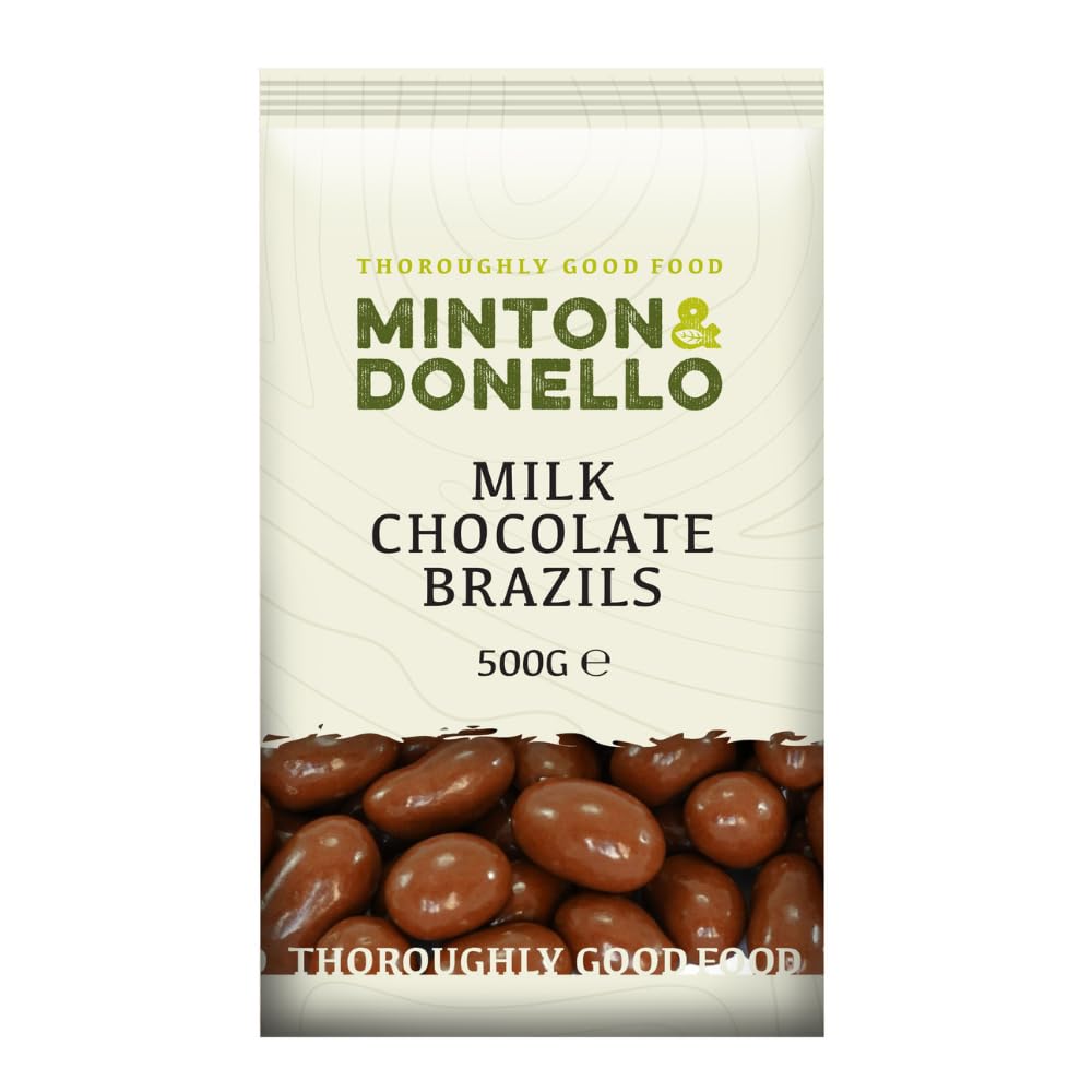 Minton & Donello - Milk Chocolate Brazil Nuts 500g