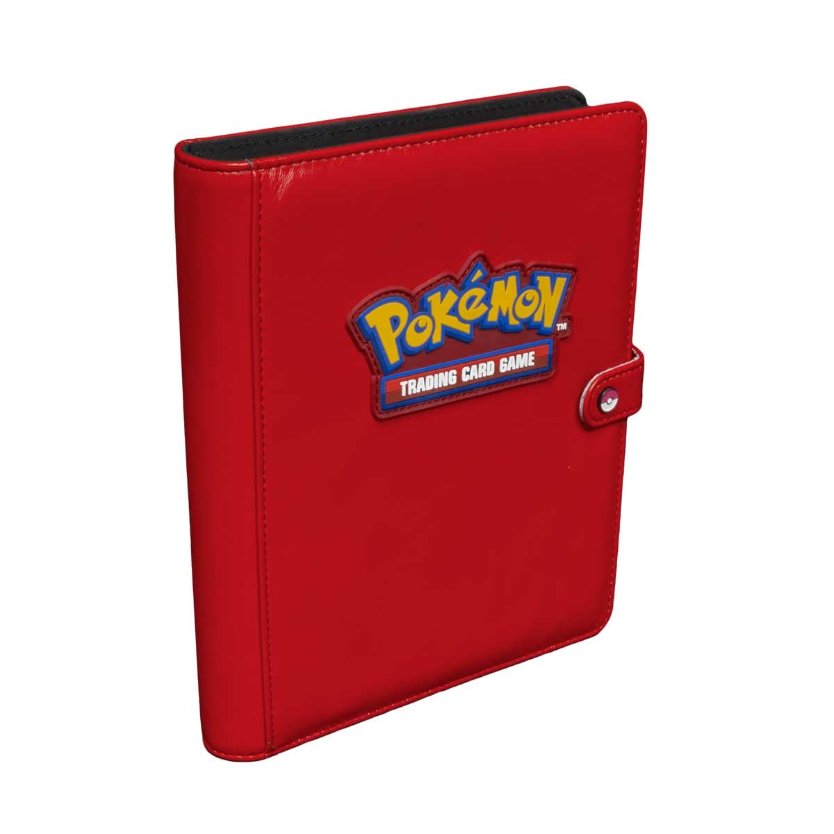 Ultra Pro Premium Red Snap Binder for Pokémon - 20 Page 4-Pocket Album with Enamel Poké Ball Snap