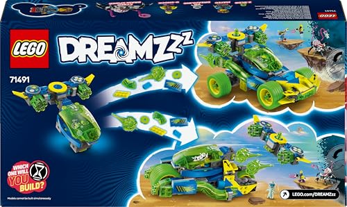 LEGO DREAMZzz 2in1 Mateo and the Z-Blob Action Race Car to Motorbike Building Set - 485 Pieces for Ages 8+ 18