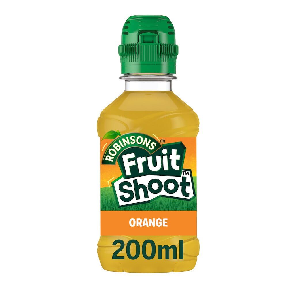 FRUIT SHOOT Orange Fruit Juice - Low Calorie, No Added Sugar | 8 x 200ml Bottles 2