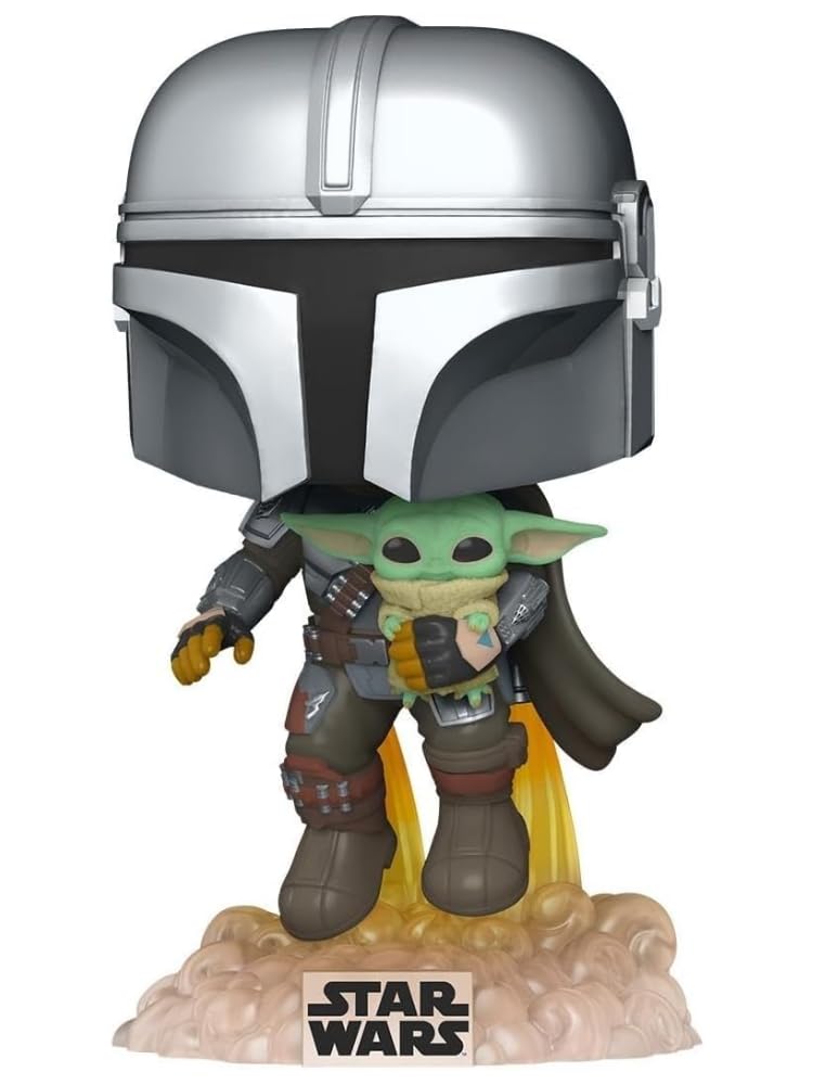 Funko Pop! Star Wars - The Mandalorian with The Child Vinyl Figure #402