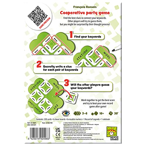Repos So Clover! Board Game (REPSC01EN) 3
