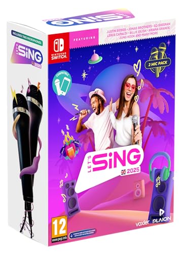 Let's Sing 2025 2 Mic Pack - Nintendo Switch UK Edition 5