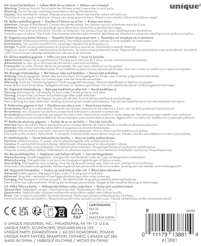 Giant Foil Number 1 Balloon - Matte Baby Pink - 86 cm - for 1st Birthday Party 3