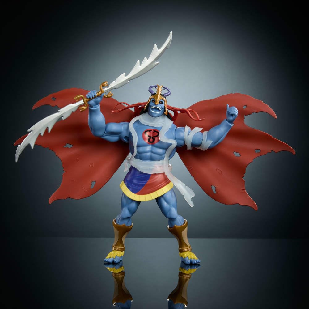 Masters of the Universe Origins X ThunderCats Skell-Ra Action Figure - 5.5-Inch Scale, 16 Joints, Swappable Armor & Heads 5