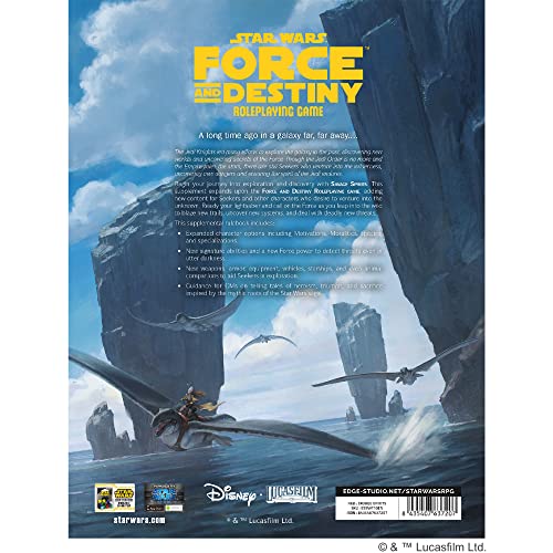 Edge Star Wars Force and Destiny RPG: Savage Spirits Expansion 4