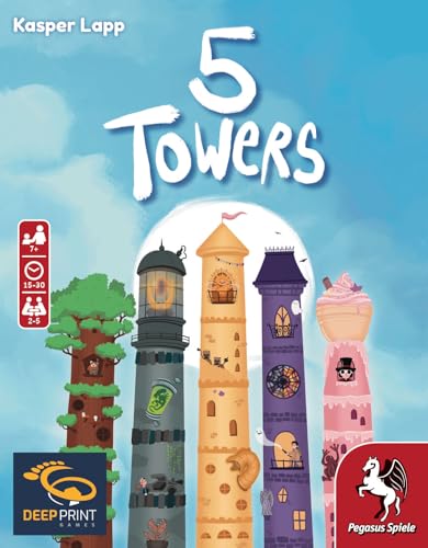 Pegasus Spiele 5 Towers Board Game (English Edition) 2