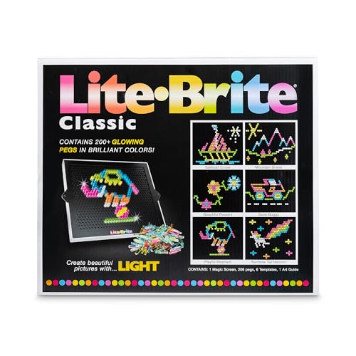 Lite-Brite Ultimate Classic Set - Light-Up Pegboard Art for Kids 4+ 7