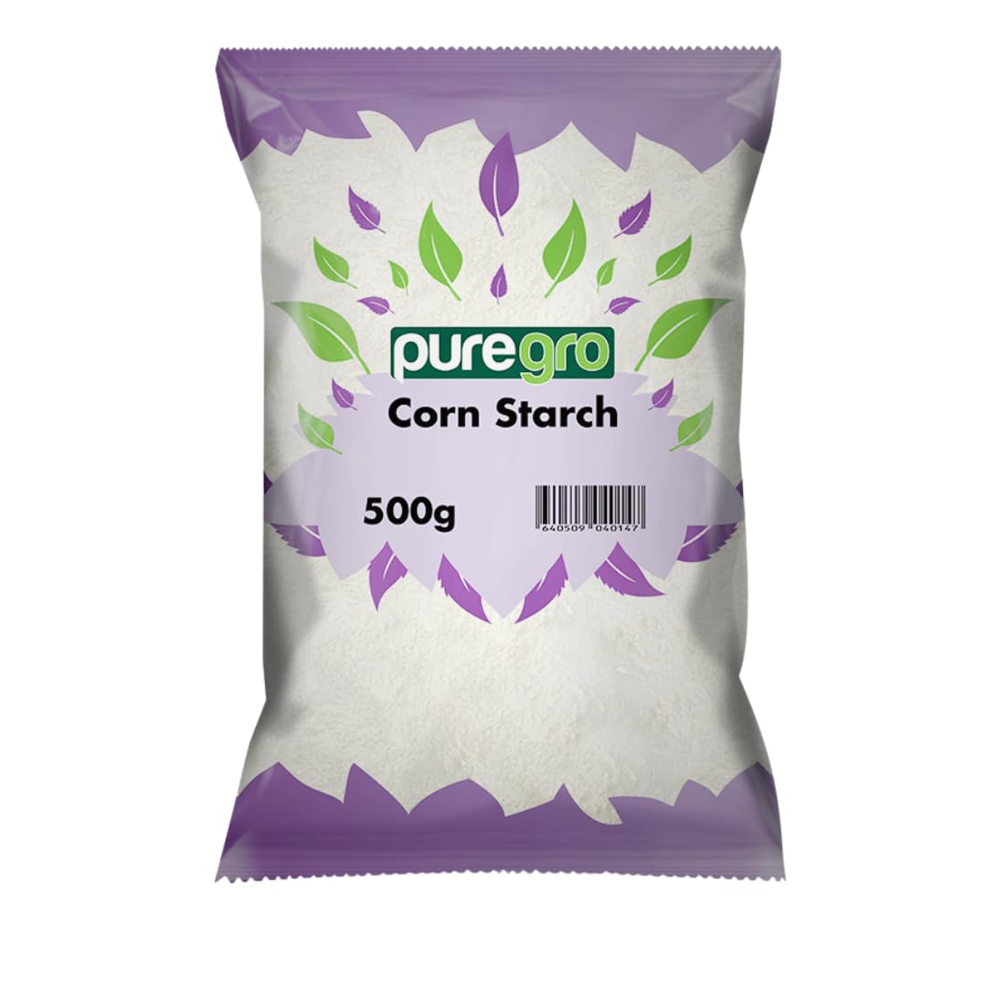 Puregro - Corn Starch Premium Quality Fine Texture for Cooking, Baking & Thickening