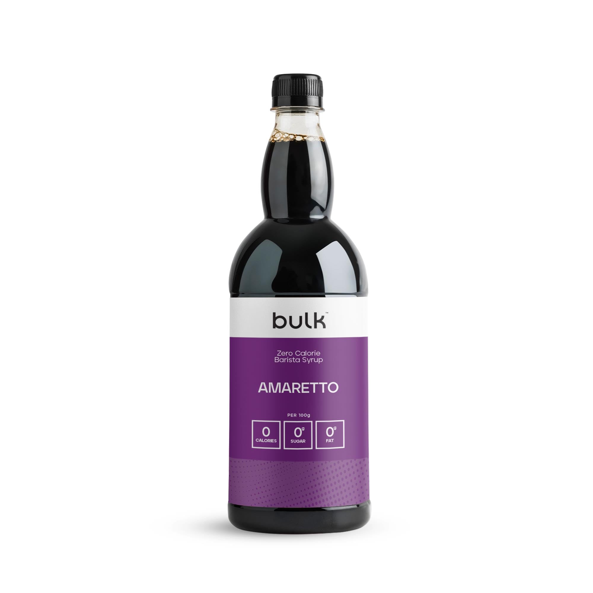 Bulk Zero Calorie Barista Syrup - Amaretto Flavour | Sugar Free, Fat Free | 1 Litre Bottle 1