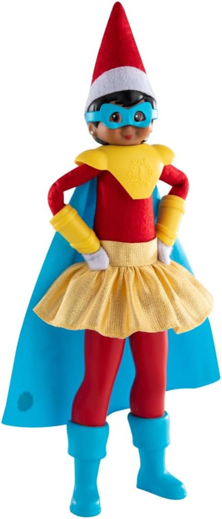 MagiFreez Polar Power Hero Costume - Gold Superhero Outfit for Scout Elf 3