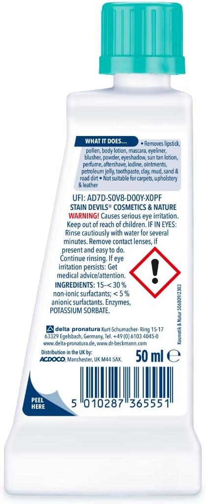 Dr. Beckmann Stain Devils Mud, Grass & Make-Up Stain Remover (70g) 3