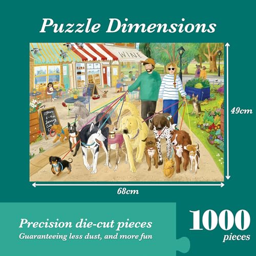 Falcon - Walkies 1000 Piece Jigsaw Puzzle for Adults 6