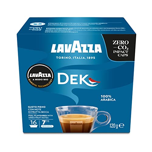 Lavazza - A Modo Mio Dek Cremoso Decaffeinated Coffee Capsules (16-Count, 120 g) 3