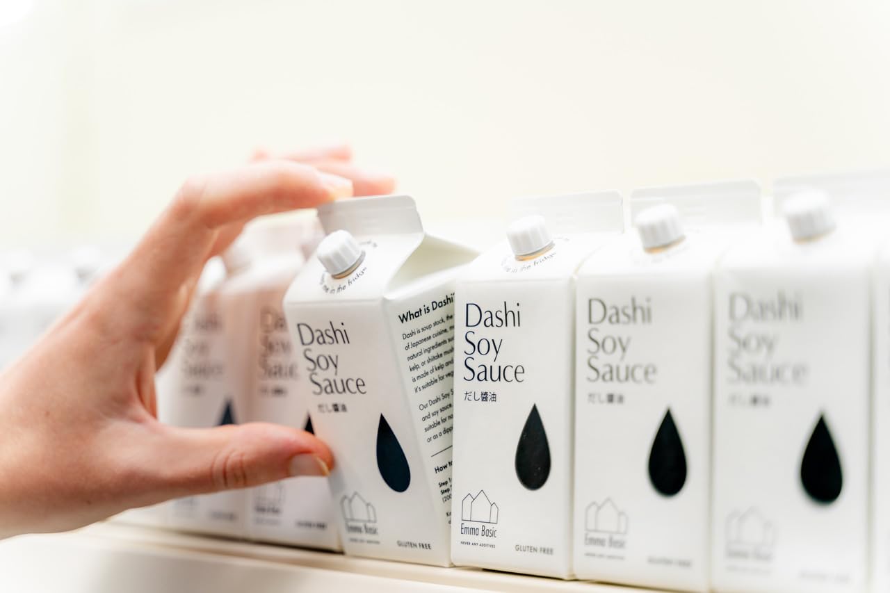 Emma Basic Dashi Soy Sauce 200ml | Gluten Free | Vegan | Umami Rich | No Additives 3