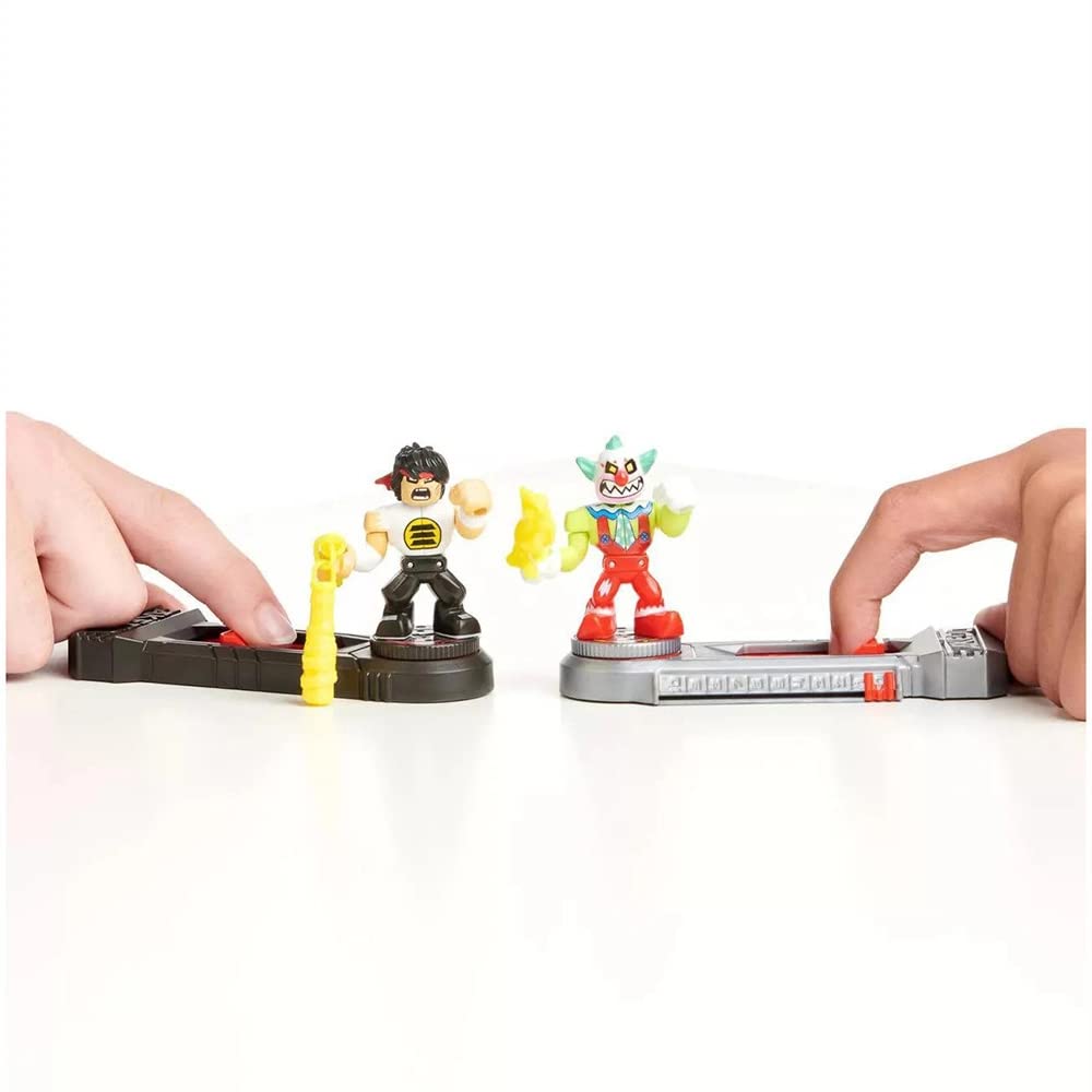 Akedo Ultimate Arcade Warriors Versus Pack - Chux Lee vs Crackup Mini Battling Action Figures for Ages 5-12 3
