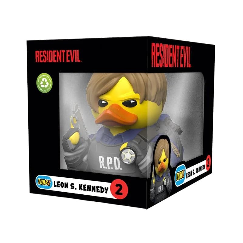 Resident Evil - Leon S. Kennedy Boxed Edition Collectible Vinyl Rubber Duck Figure 7
