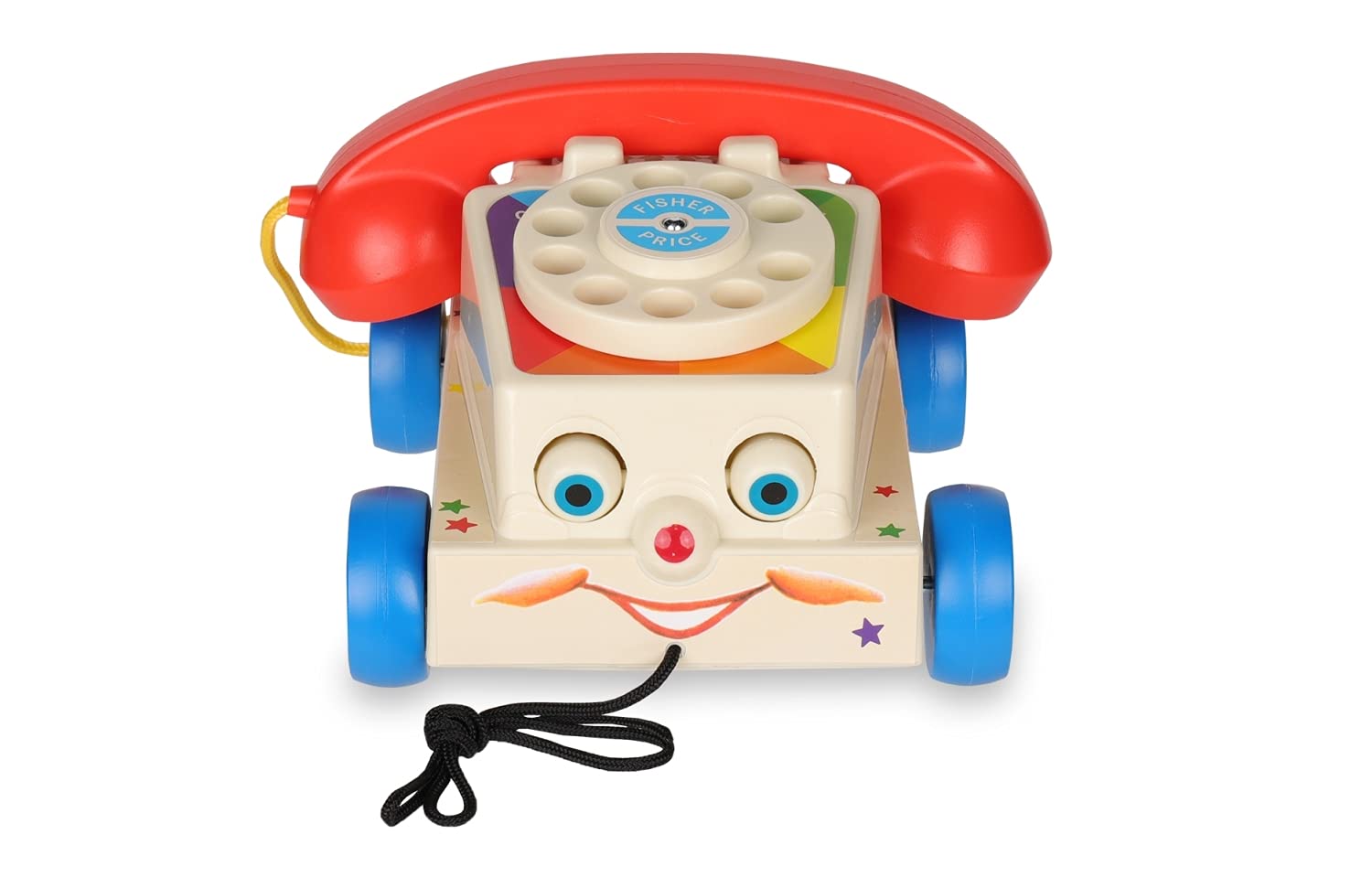 Fisher Price Chatter Telephone - Retro Push Along Toy for Toddlers 12M+ 3