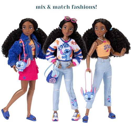 Disney ily 4EVER Stitch Fashion Doll - 11.5" Tall with Kinky Hair & Mix-and-Match Outfits 8