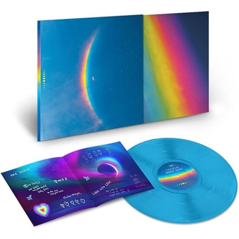 Moon Music - Translucent Blue EcoRecord LP [VINYL]