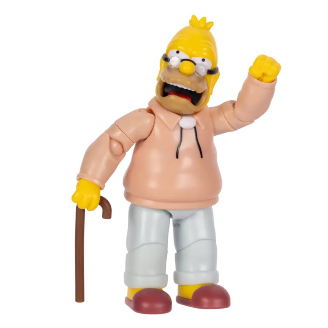 The Simpsons Grampa Simpson Action Figure - 5-Inch (12.7cm) | 14+ Points of Articulation 1